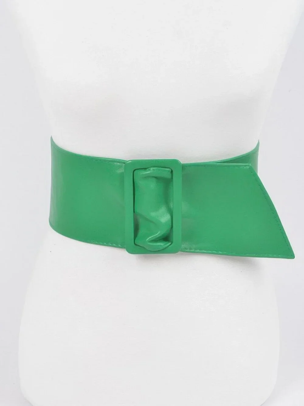 Faux Leather Waist Belt